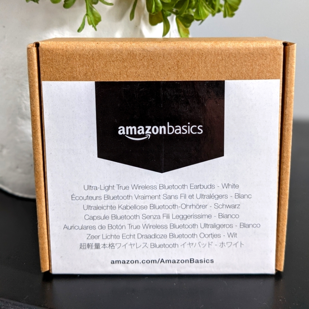 AmazonBasics Wireless Bluetooth Earbuds